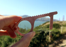 Load image into Gallery viewer, Copper Clean Key Tool | Touch Tool and Door Opener