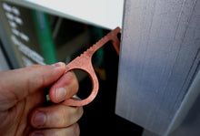 Load image into Gallery viewer, Copper Clean Key Tool | Touch Tool and Door Opener
